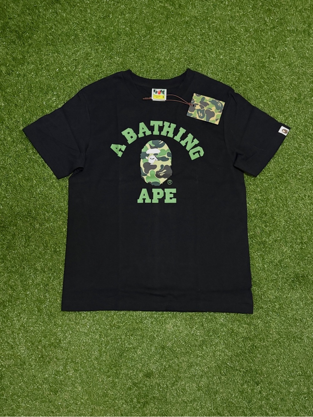 Green College Bape Tee